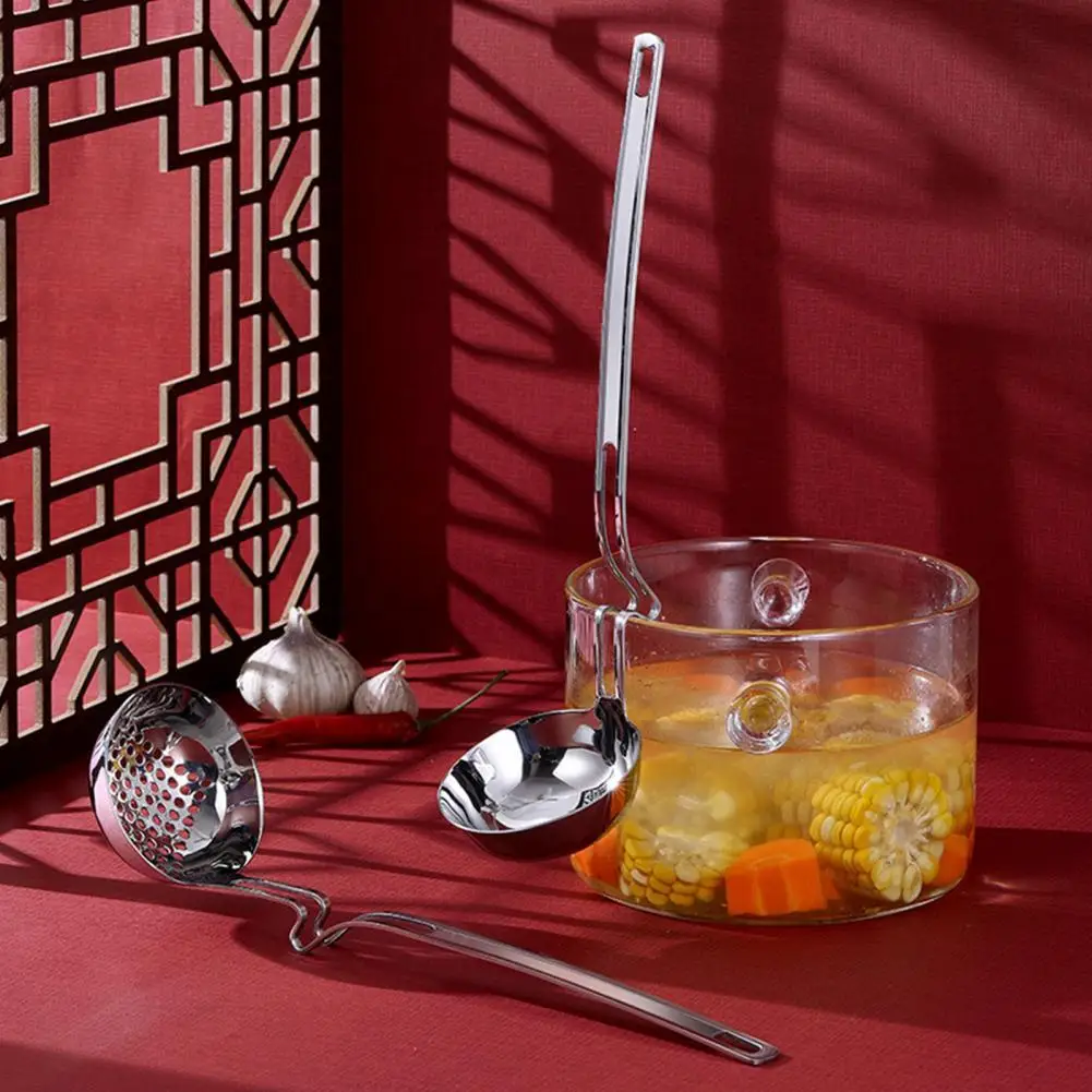 

Heat-Resistant Anti-corrosion Cooking Utensils Strainer Scoop Kitchen Tool
