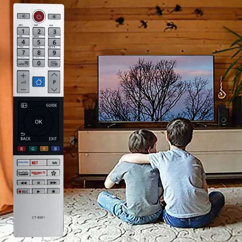 CT-8561 сменный пульт дистанционного управления для TOSHIBA SMART LED TV Remote Control