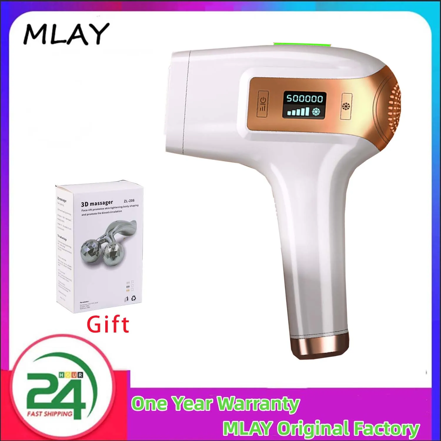 MLAY T5 Laser Ice Cold Hair Removal Device Home Full Body Bikini Epilation Flashes 500000 IPL Hair Removal Painless Dropshipping