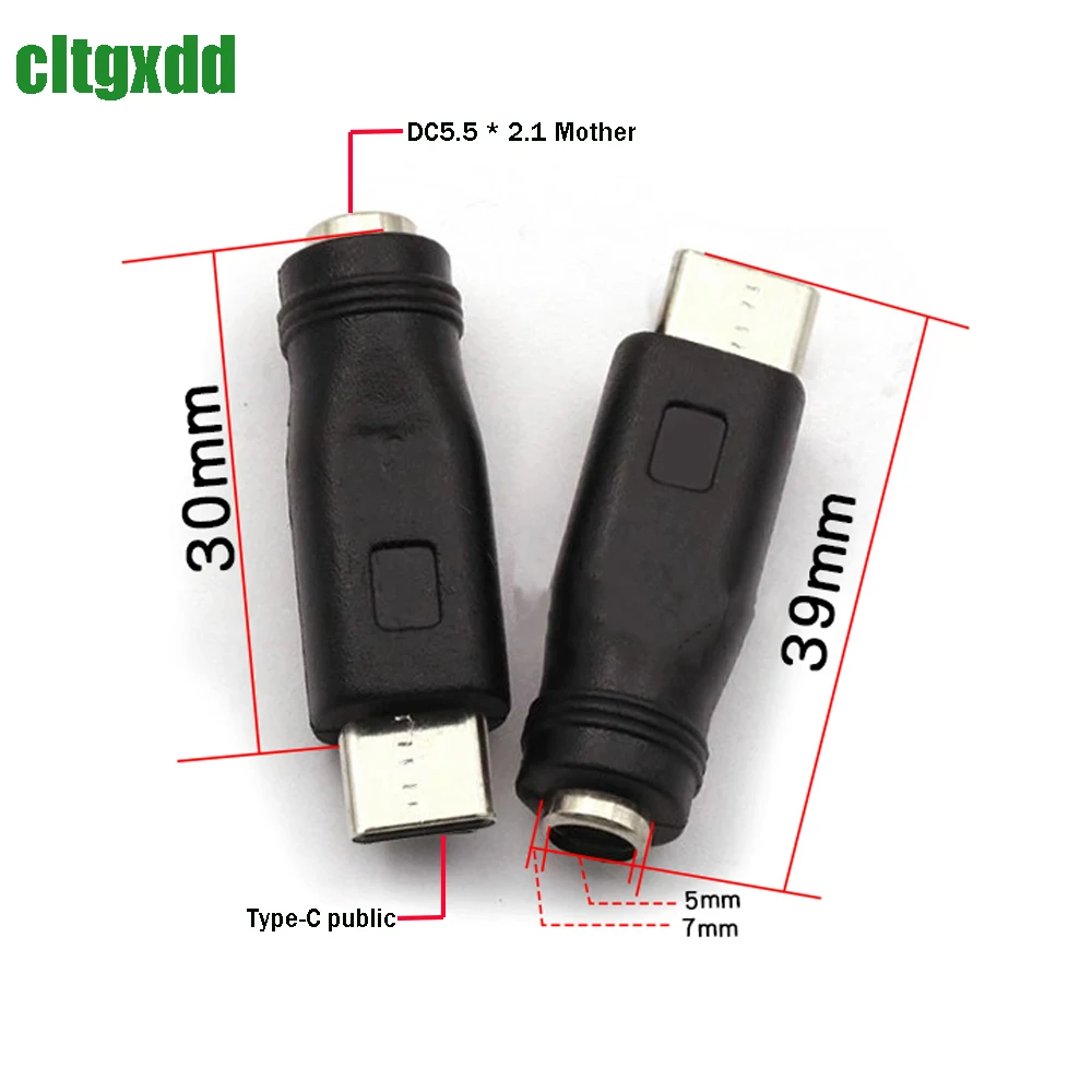 1 шт. адаптер постоянного тока Cltgxdd 5 5*2 Мама-папа/мама