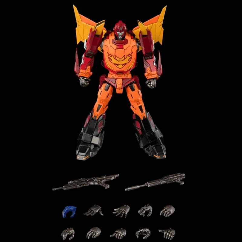 [В наличии] threezero 3A MDLX трансформер Rodimus Prime Hot Rod G1 экшн-фигурка модели игрушки