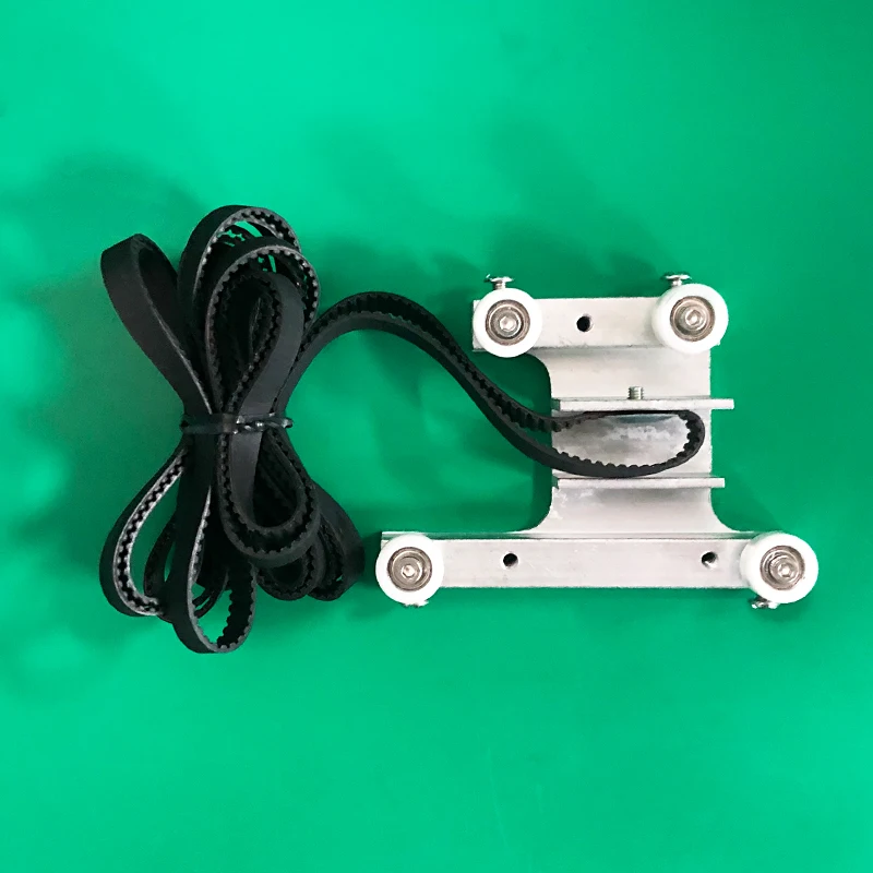 

Лидер продаж, 4-колесный линейный рельсовый автомобиль с приводным ремнем, ремни 5,8 мм, 2 метра, запчасти для лазерной гравировальной машины ...