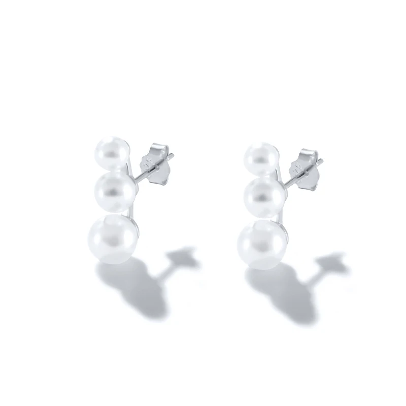 

Bohemian Piercing Exquisite Pearl Zirconia Personality Stud Earrings Women Fashion Jewelry Earings Ins Same Pendiente Party Gift
