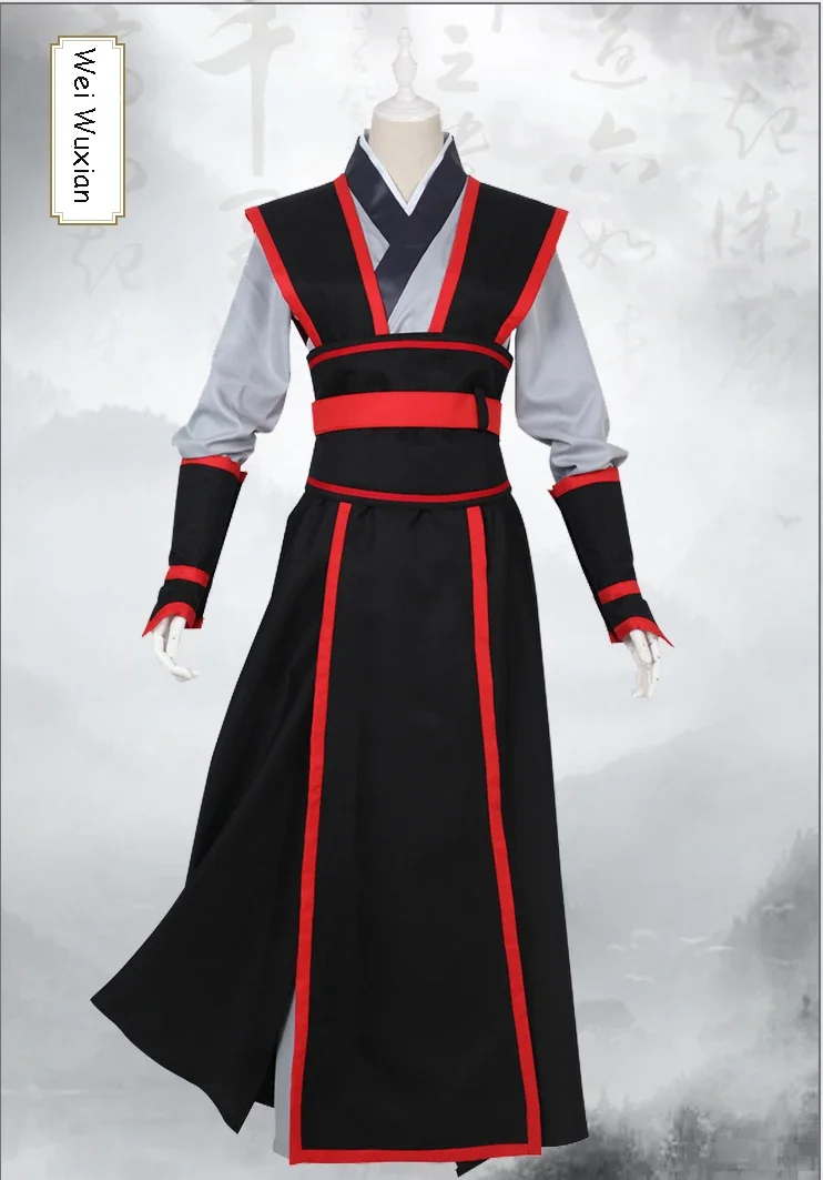 Фото 2025 Mo Dao Zu Shi Аниме Grandmaster of Demonic Cultivation Косплей Костюм Wei Wuxian Mo XuanYu Lan Wangji - Новый выпуск №5