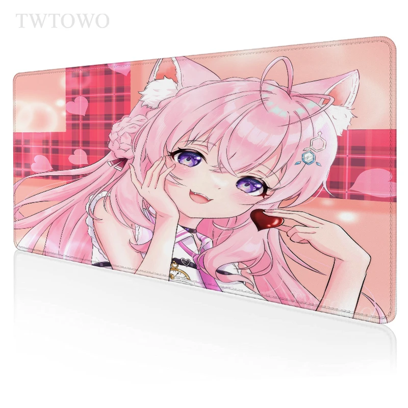 

Anime Hololive Mouse Pad Gaming XL HD Large Mousepad XXL Desk Mats MousePads Natural Rubber Carpet Anti Slip PC Mice Pad