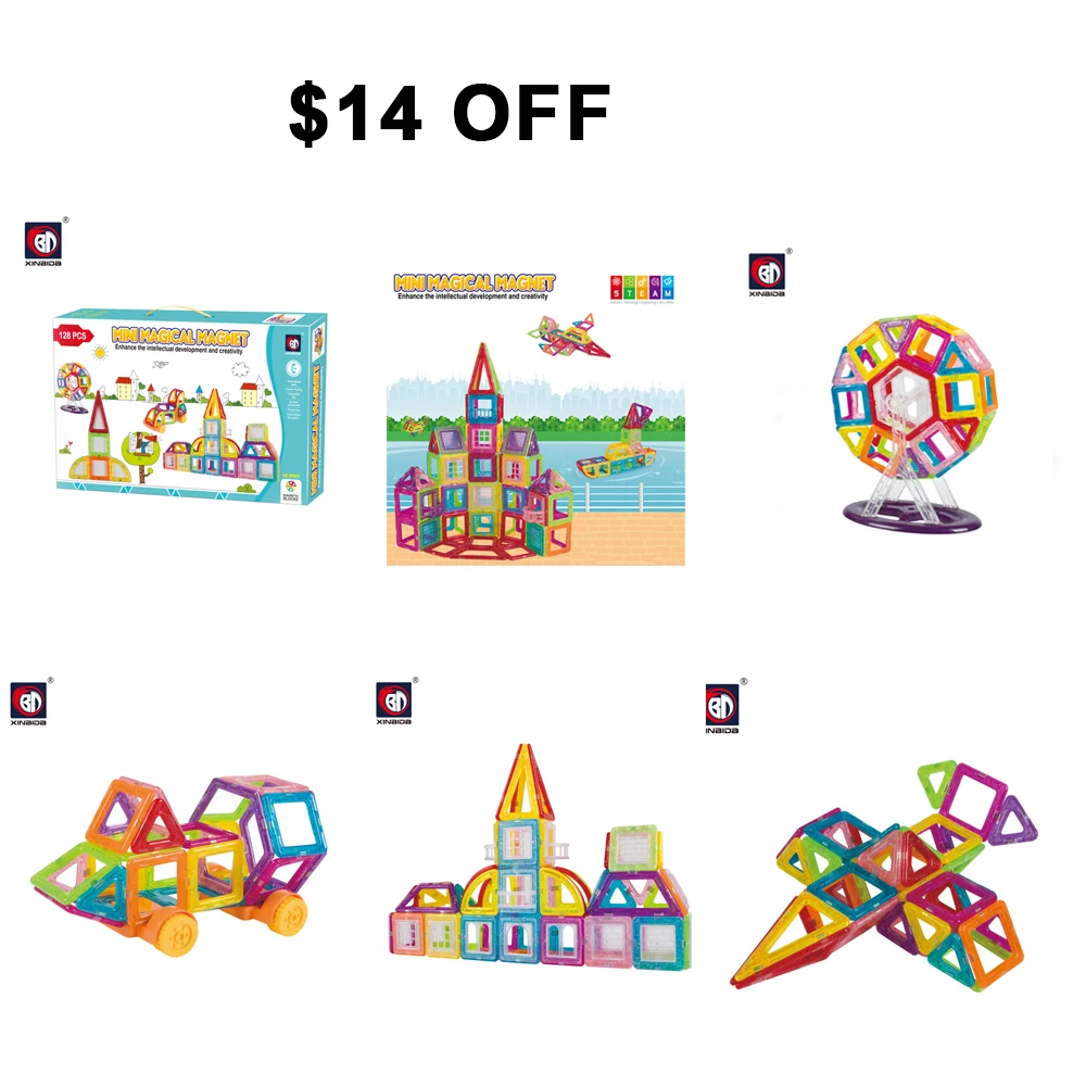 

Plastic Designer Toys Children's Educational Handmade Toys Building Blocks Magic Model Magnetic Toys