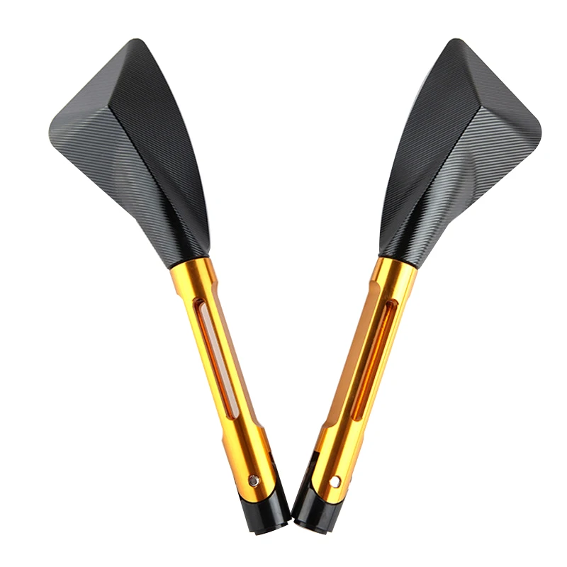 2 шт. CNC алюминиевый сплав универсальный мотоцикл зеркало заднего вида Руль Ручка