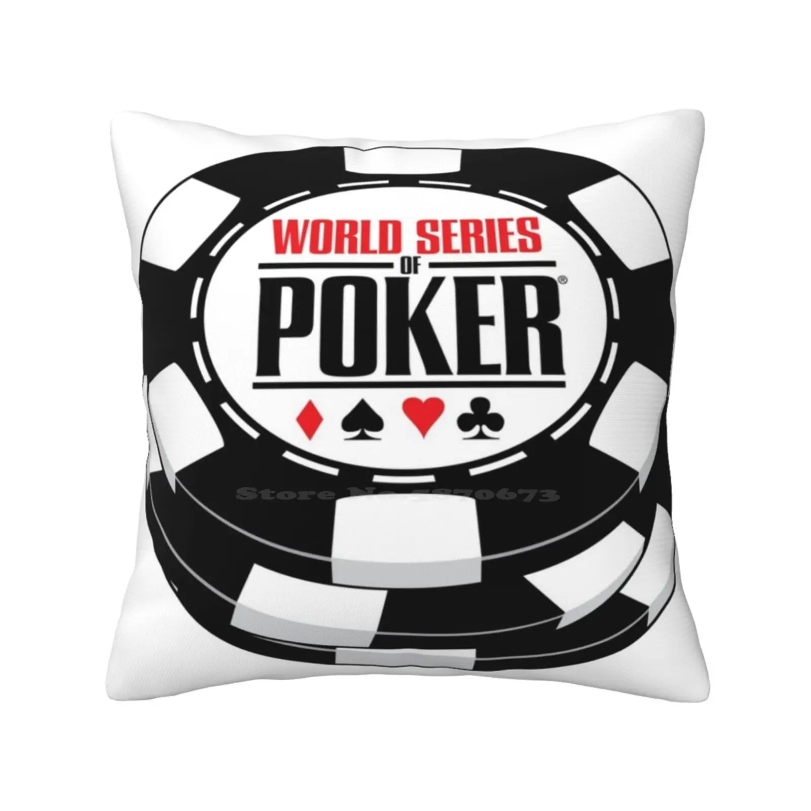 Wsop покерная спальня офисная обнимающая наволочка покер Техасская игра Holdem