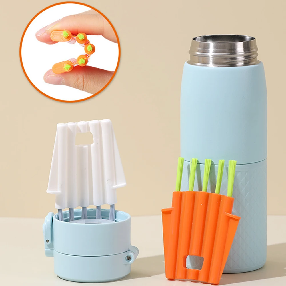 

New Multifunctional Flexible Gap Brush Cup Cover Groove Gap Brush Household Soft Bristles Cleaning Brush Cepillo De Limpieza