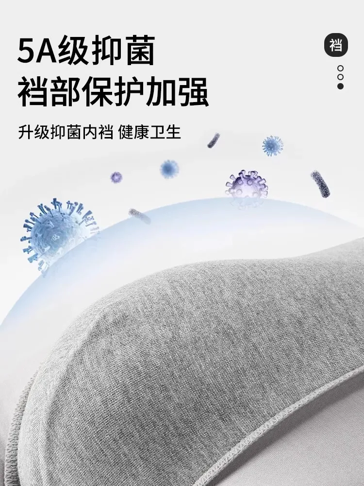 Men's Cotton Underwear Sports Boxers Youth Summer Thin Loose Plus size Boxer Trunks