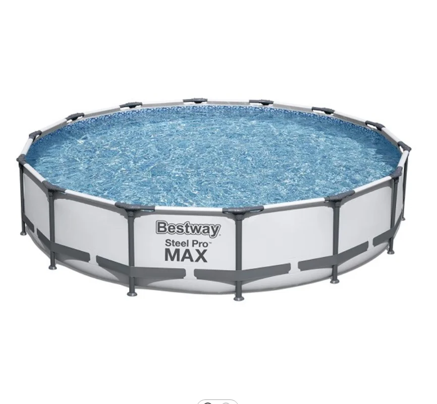 

56406 PVC Above Ground Swim Pool Metal Frame Swimming Pool