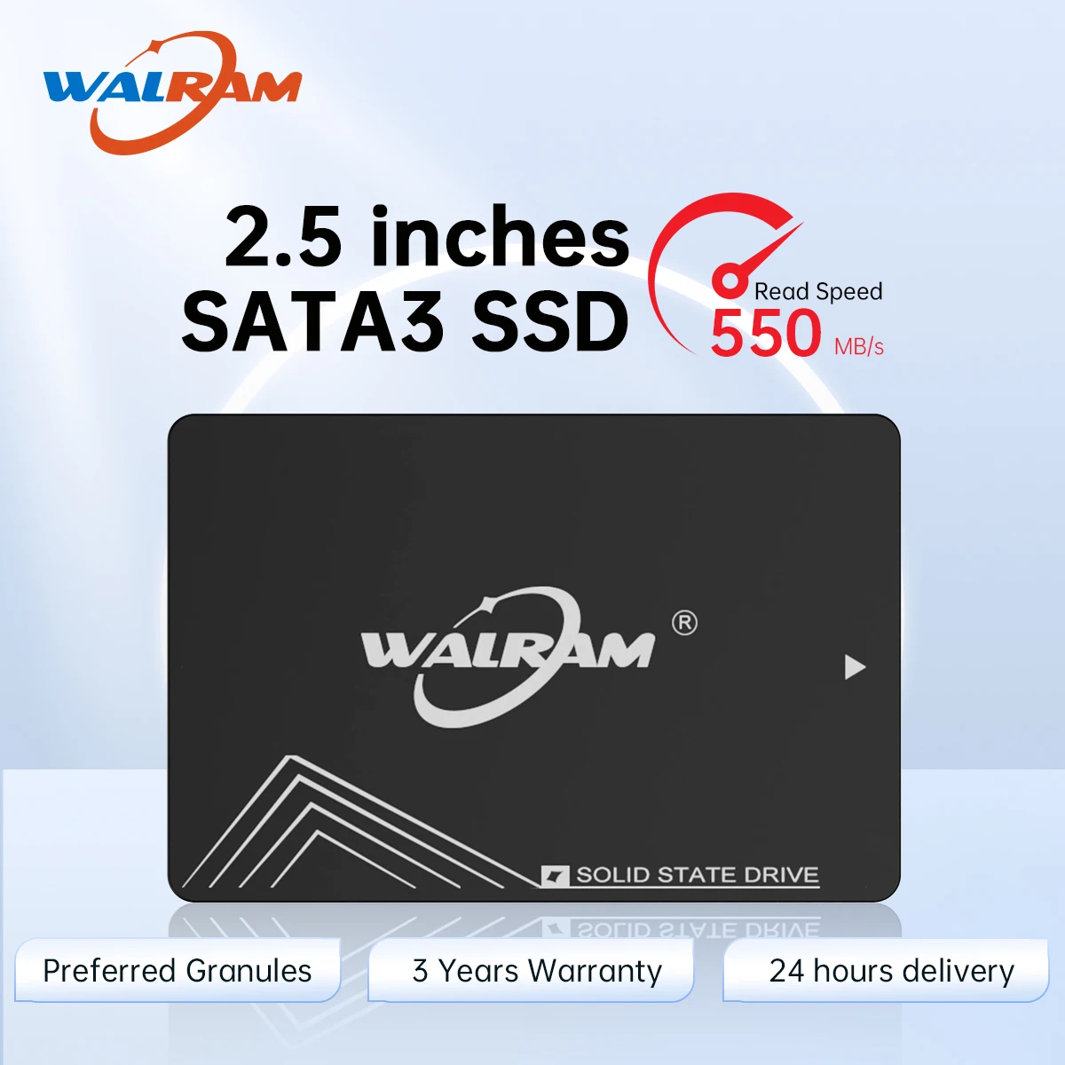 Внутренний Жесткий Диск WALRAM SSD 120 ГБ 128 240 256 480 512 2 5 Дюйма