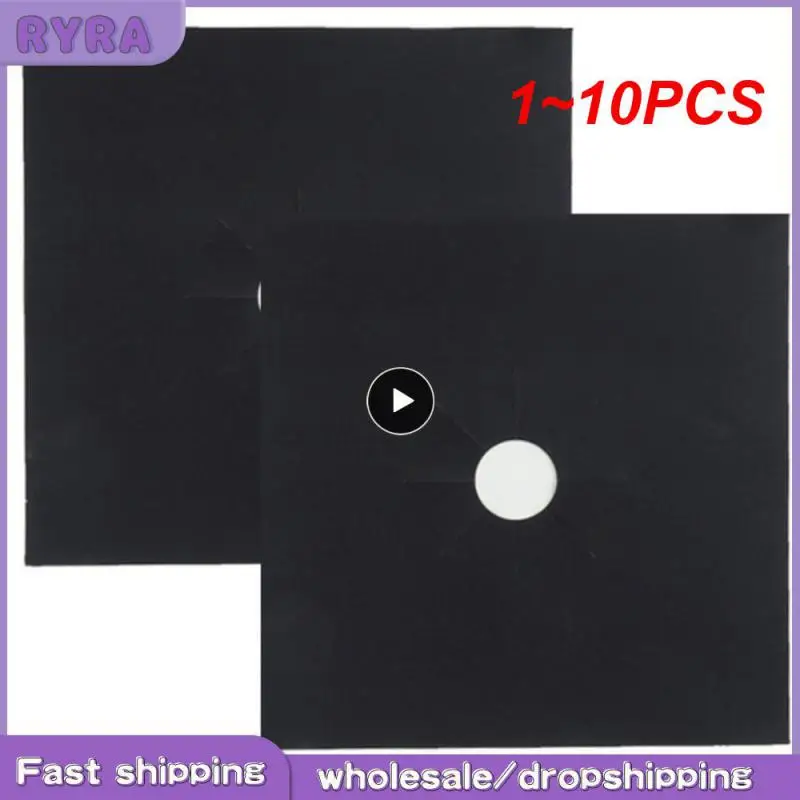 

1~10PCS Gas Stove Mat High Temperature Resistance Easy To Clean Gas Stove Cleaning Protection Pad Washable
