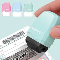confidential roller stamp privacy roller stamp express personal information privacy random code photosensitive seal applicator