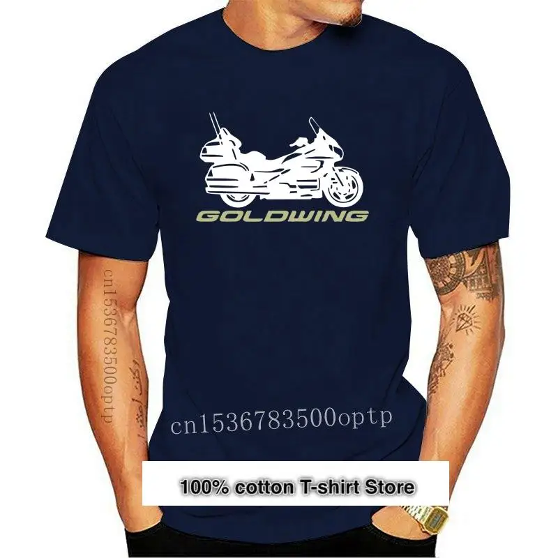 

Camisetas divertidas Unisex, Camiseta de algodón Hon Goldwing Gold Wing 2021 GL1800 Motorrad, 1800