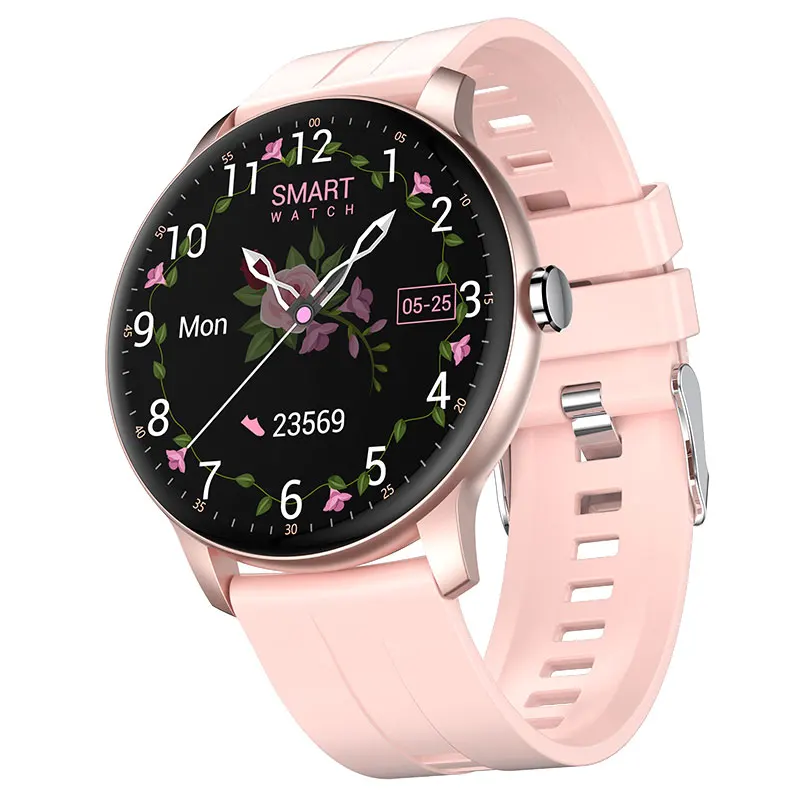

Bluetooth Call SmartWatch Women Smart Bracelet 1.3 inch Android IOS Fitness Tracker With Heart Rate Sleep Health Monitoring