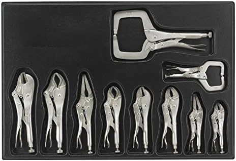 

VISE-GRIP Locking Pliers Set with Tray, 10-Piece (1078TRAY)