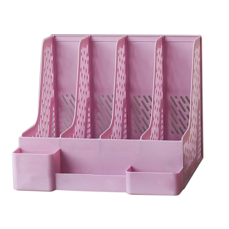 

File Rack Multi-Layer Ins File Box Desk Shelf Book Stand Folder Folder Desktop Storage Box Student