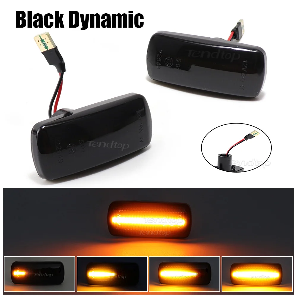 

Светодиодный повторитель указателей поворота, последовательный свет, мигающий боковой габаритный фонарь для Chrysler 300C Sebring 200 Jeep Grand Cherokee Dodge