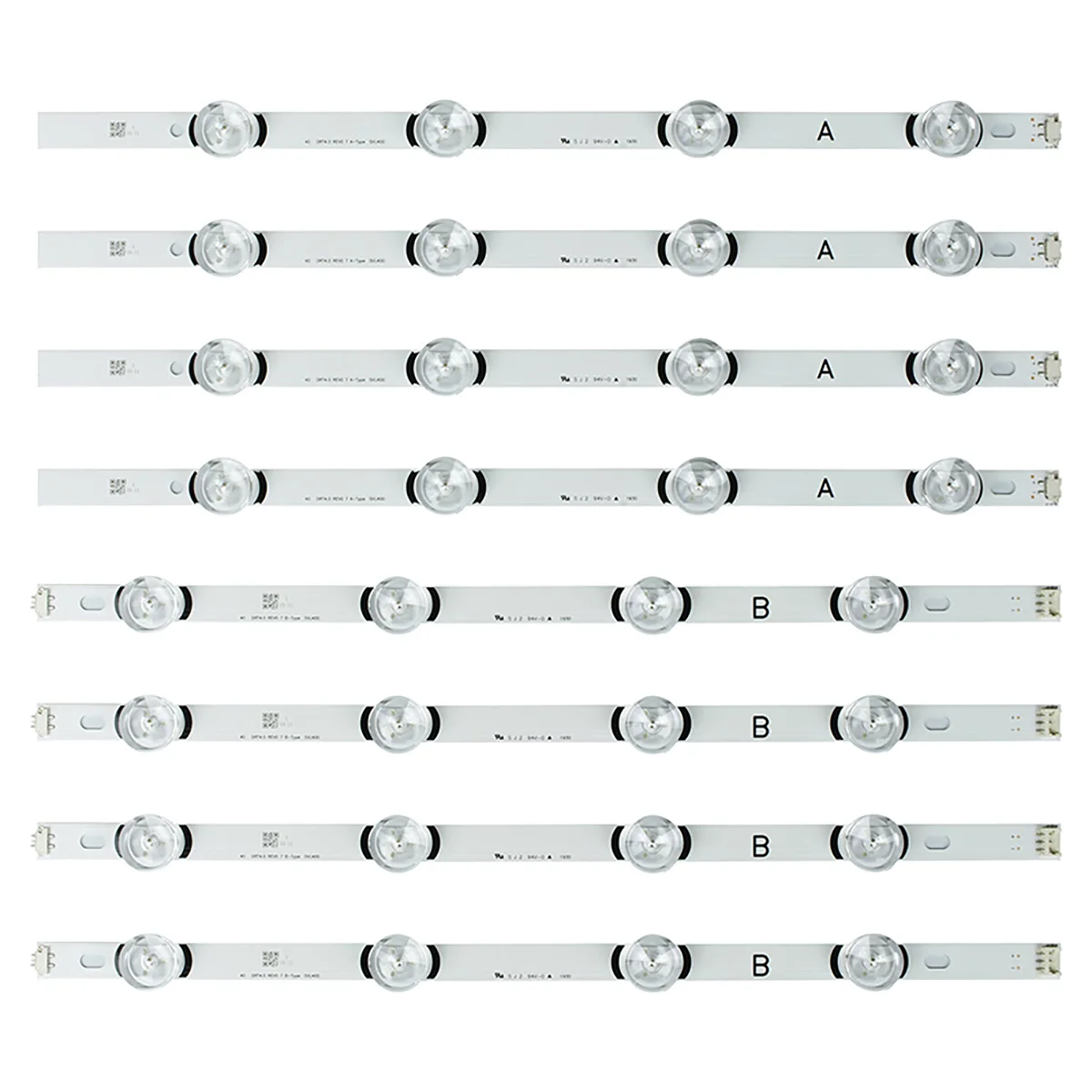 8 шт. светодиодная лента для подсветки DRT 3.0 40 40LF630V40LF570V 40LH5300 6916L-0885A 40LX5 40LH5700 40LF634V