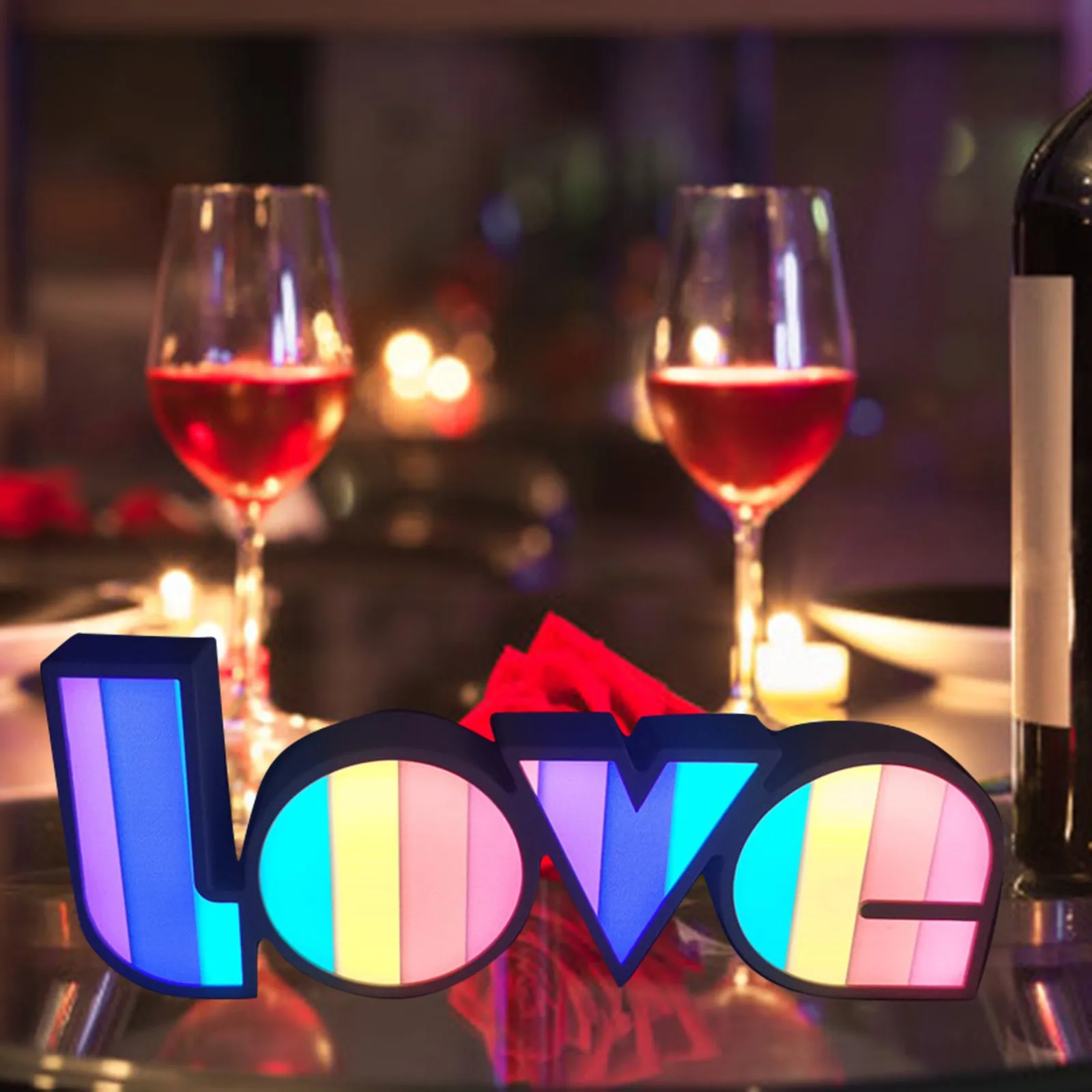 

Shape Party Decoration Light Both Days Light LED Ramantic Use Battery For Wedding Love USB Christmas Lights Mini White Indoor