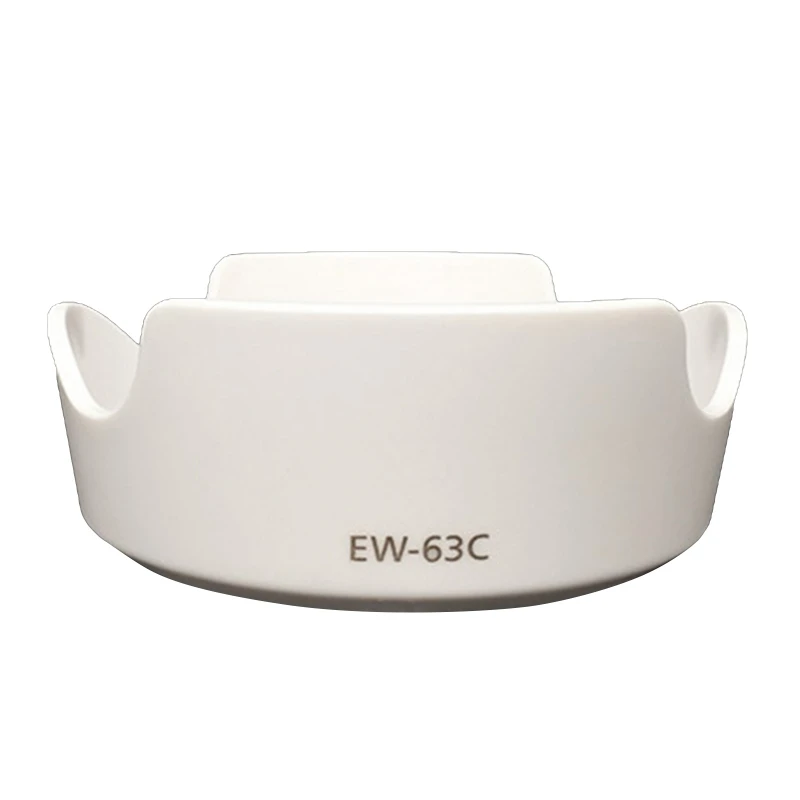 

EW-63C EW63C EW 63C Lens Hood Reversible Camera for EF-S 18-55mm f/3.5-5.6 IS STM Camera Protector Bayonet Accessories B36A