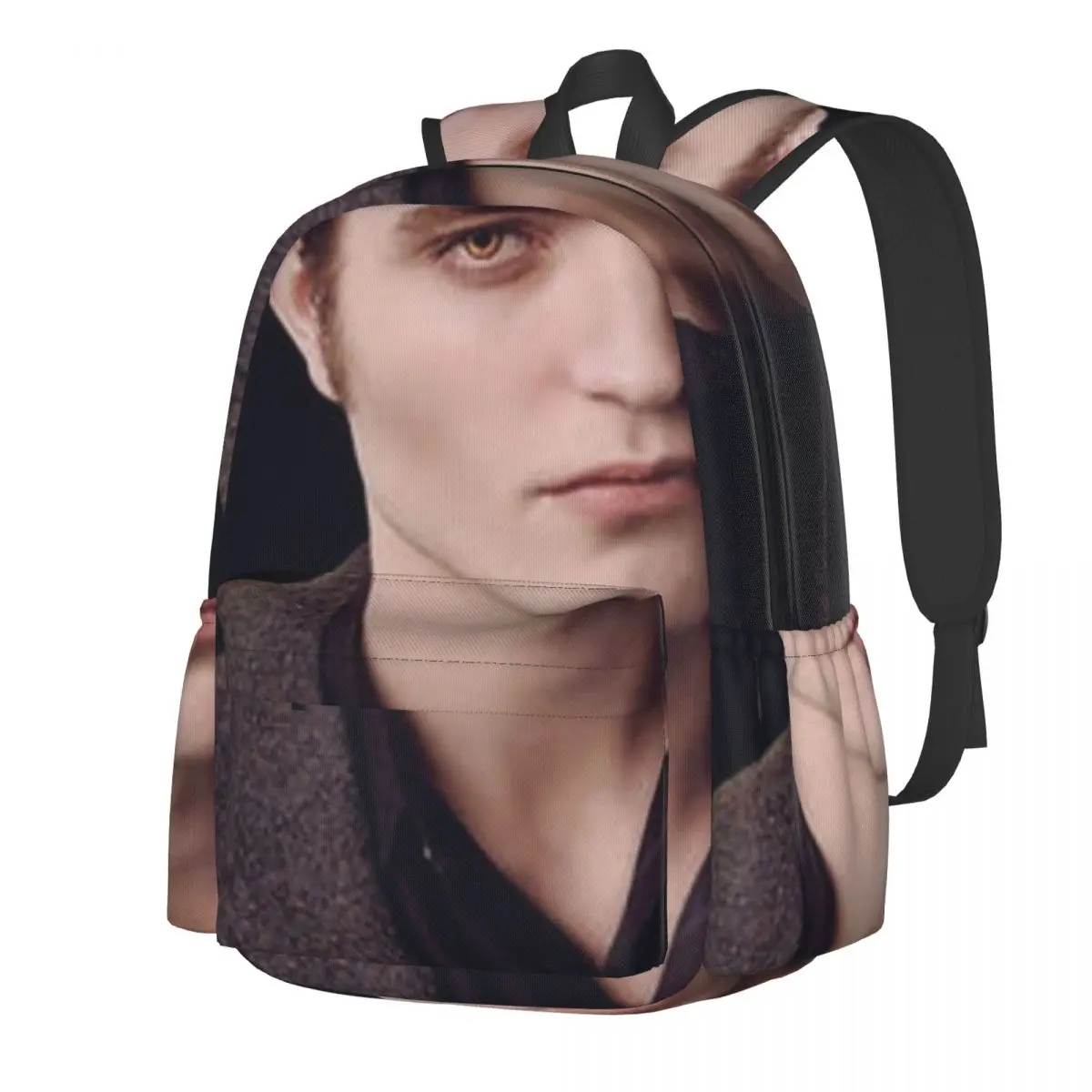 

Рюкзак для мальчика-актера из полиэстера и полиэстера с принтом «Вампир», легкий Школьный Рюкзак Kawaii