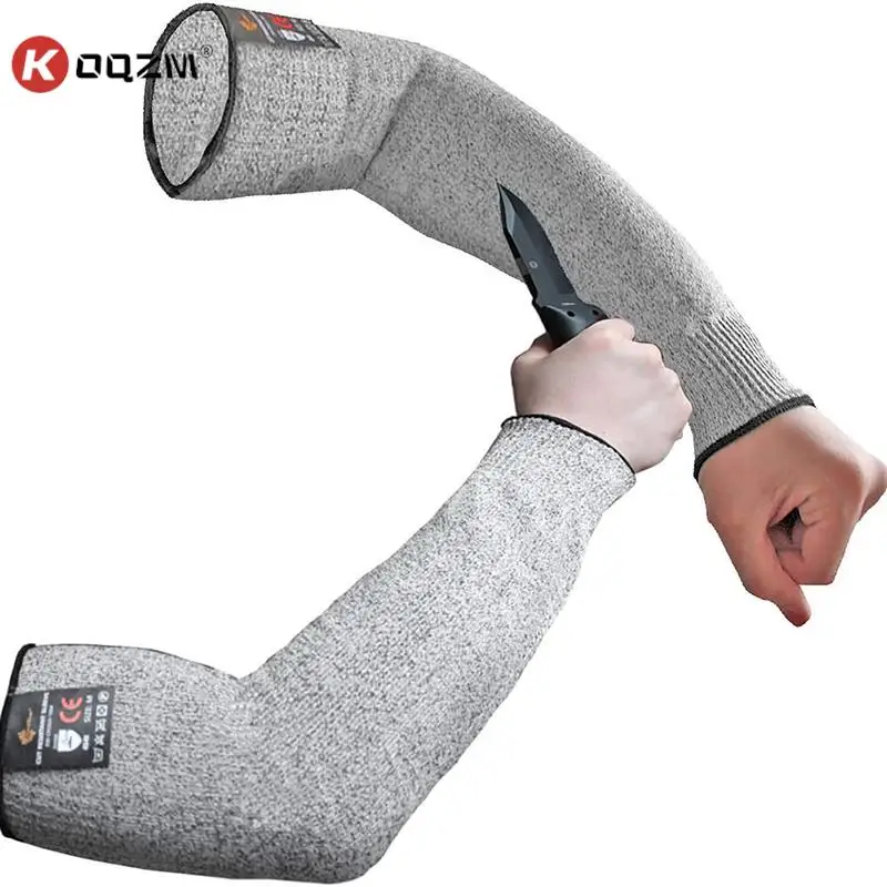 

1Pc Level 5 HPPE Cut Resistant Anti-Puncture Work Protection Arm Sleeve Cover Cut-resistant Arm Sleeve Sports Equipment Reusable