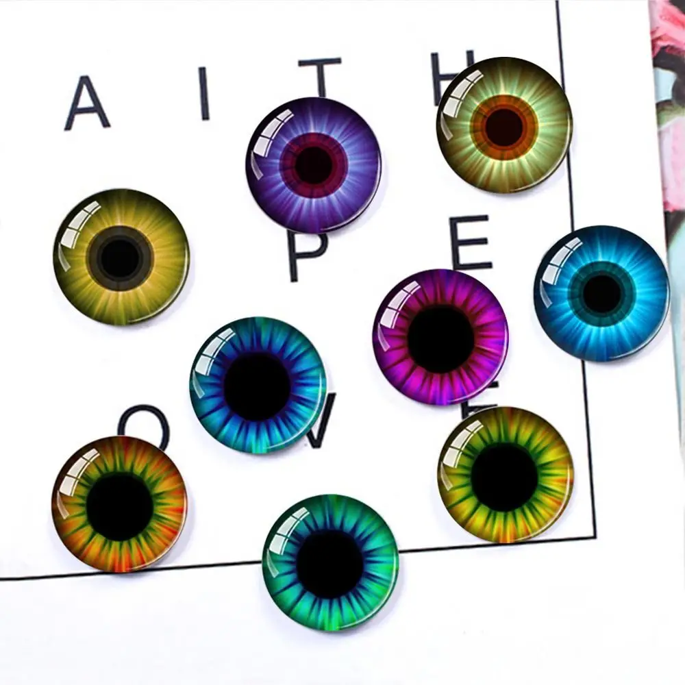 10 пар 6 мм-20 мм пластиковые безопасные блестящие Кристальные глаза поделки