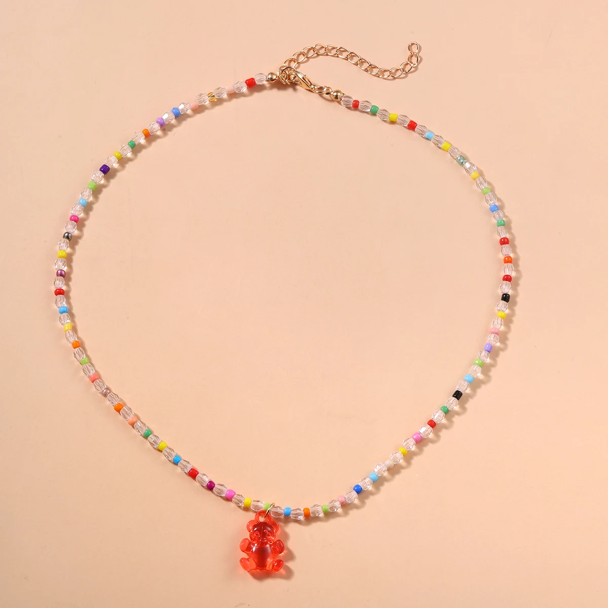 Miwens новый богемный красочный акриловый чокер с искусственным жемчугом ожерелье