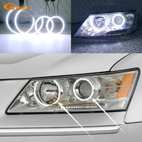 for hyundai sonata nf facelift 2008 2009 2010 excellent ultra bright cob led angel eyes kit halo rings car accessories