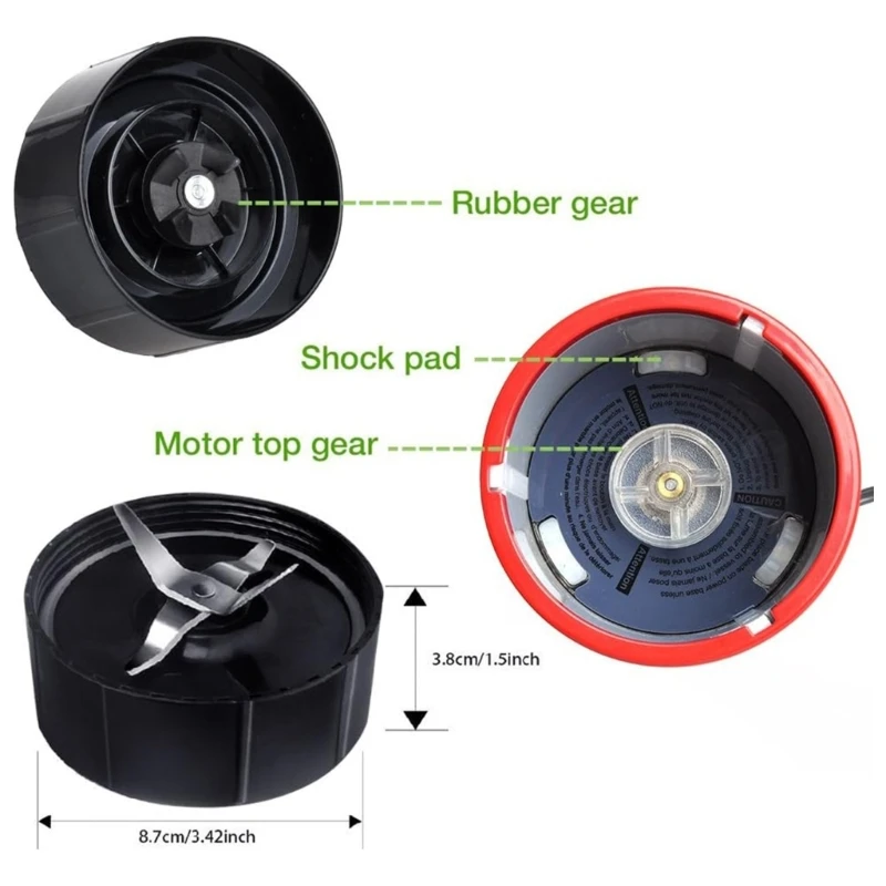 M2EE пластиковые чашки для блендера запасные части лезвия миксера соковыжималки