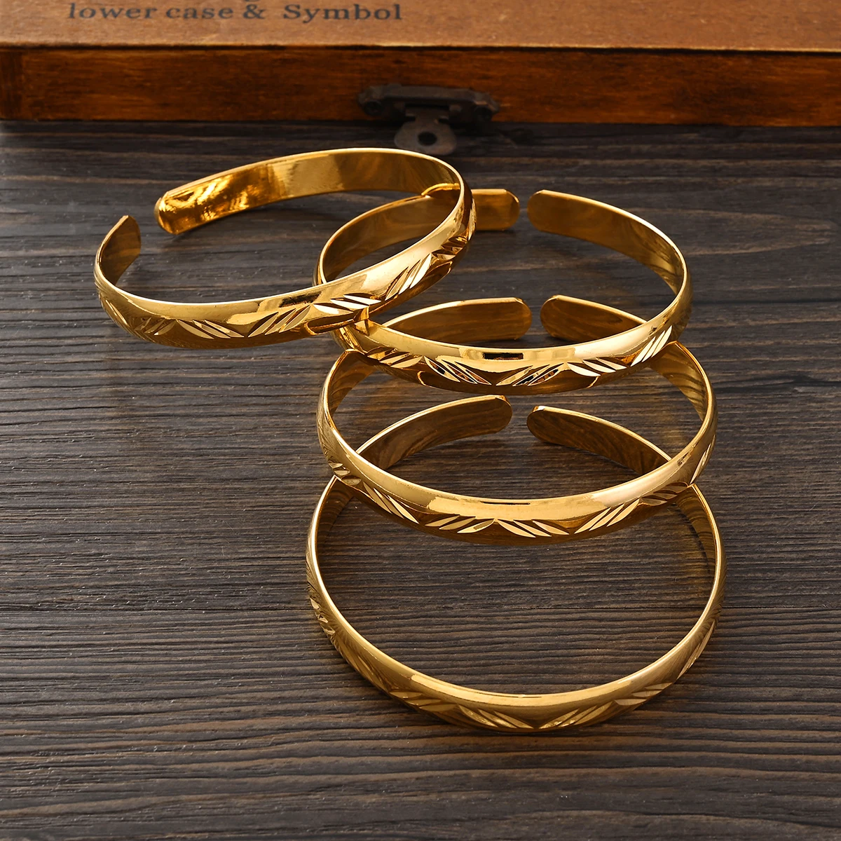 4 шт. женские индийские браслеты в эфиопском стиле