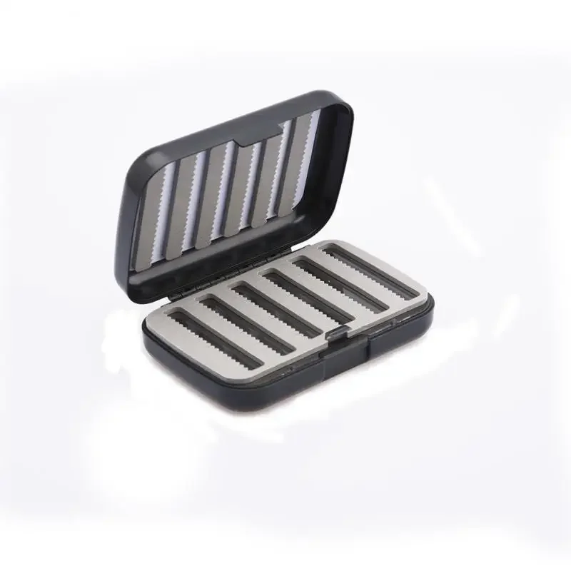 Коробки для рыболовных снастей черные двусторонние утолщенные мини-прочные