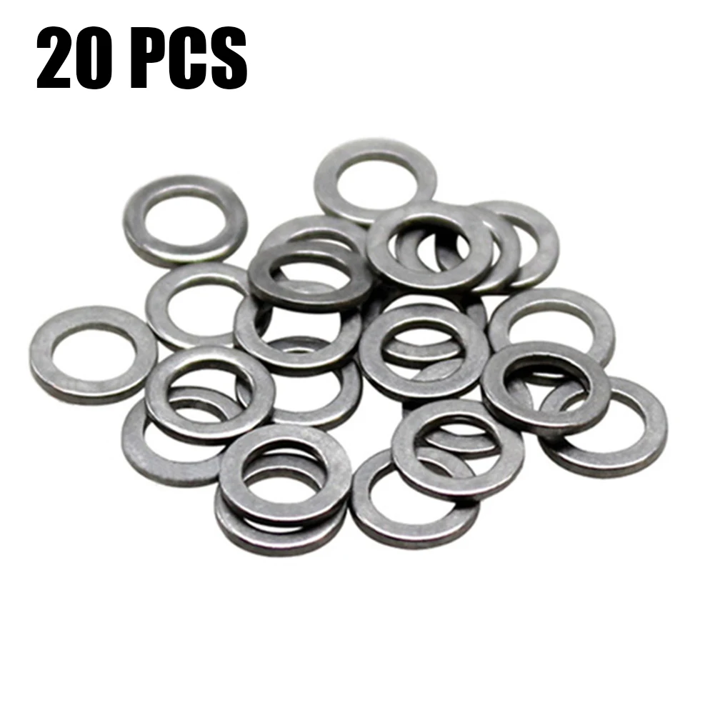 

20pcs Heavy Duty Fishing Solid Ring 304 Stainless Steel Seamless Snap Split Ring For Jig Assist Hook Fishing Tackle Accessories