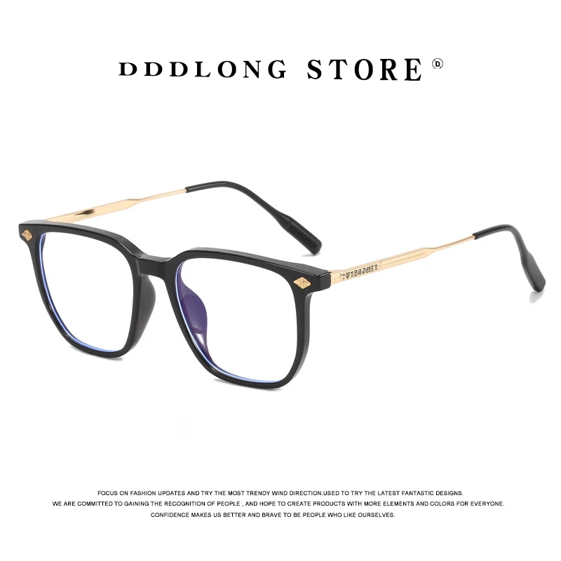 Квадратные очки DDLONG с защитой от синего света