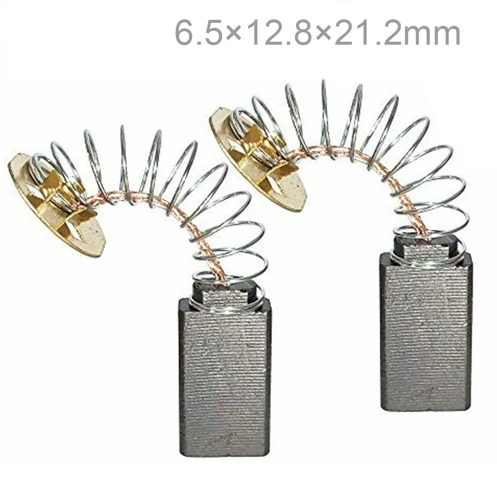 2 шт. угольные щетки 6 5x12 8x21 мм запасная часть угольная щетка электроинструменты