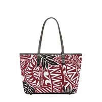 tribal maori style print clutch bag daily portable women girls handbag inside zipper pocket outdoor tote bags