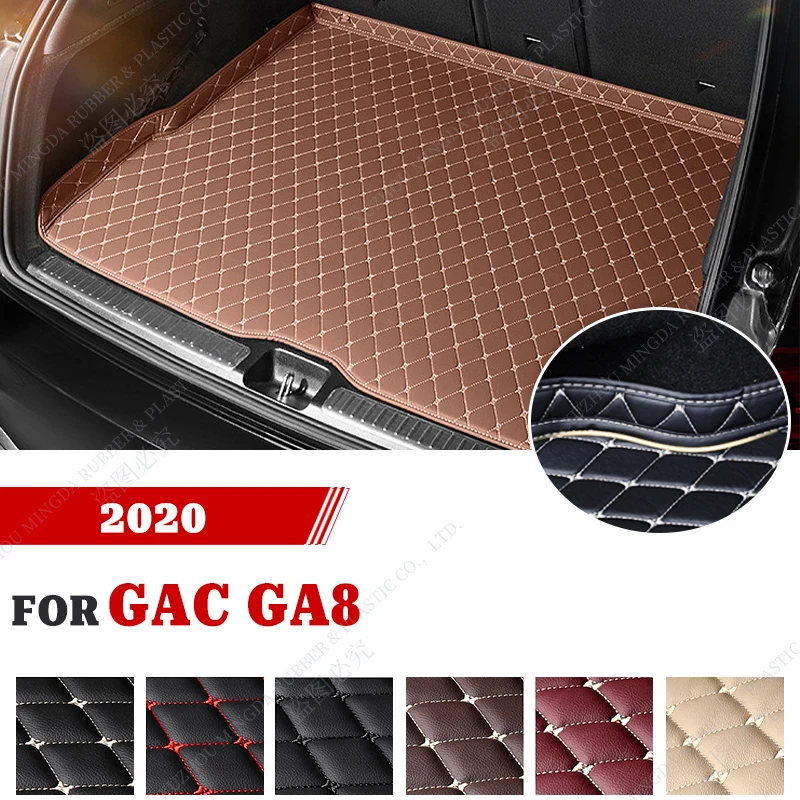 

3D водонепроницаемый коврик для багажника автомобиля для GAC Trumpchi GA8 2020, аксессуары для автомобиля на заказ, украшение интерьера автомобиля
