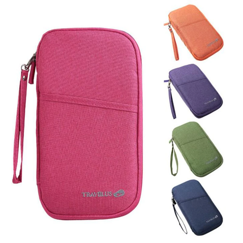 

New Waterproof Women's Wallets Multi-function Men Travel Card Bag Passport Holders Cover Commercial Bank Dustproof Card Holder