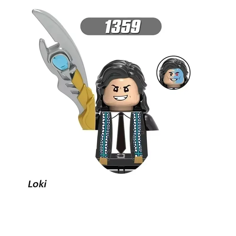 X0269 Odin Thor Loki Laufey строительные блоки герой аниме кирпичи куклы мини Экшн-фигурки