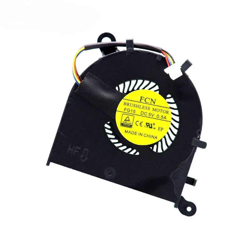Вентилятор охлаждения процессора 0XHT5V XHT5V W0J86 0W0J86 Замена для Dell XPS 13 9343 9350 9360 P54G