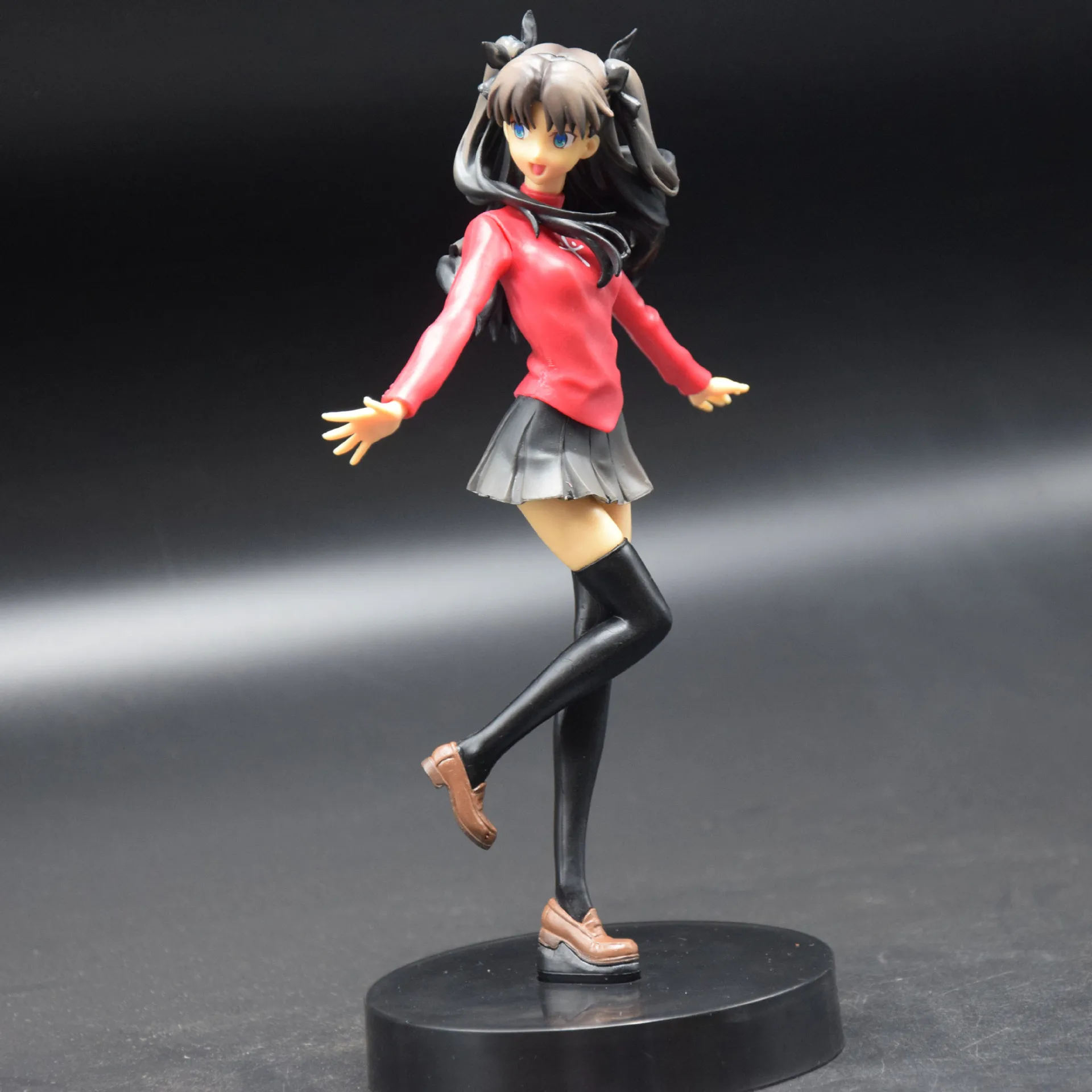 

18CM Anime Fate/Stay Night Red Devil Tohsaka Rin Characters Figure Toys Sexy Model Dolls Toy Girls Gift