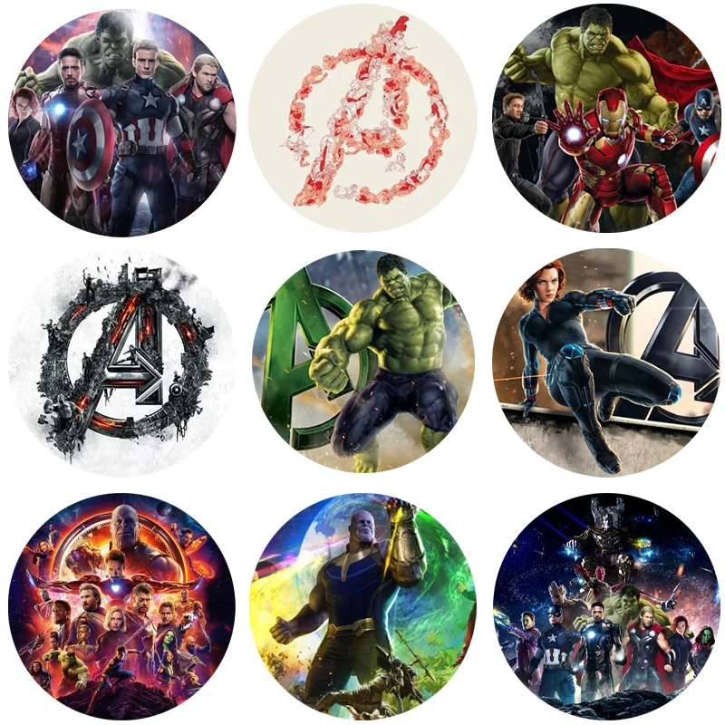 

The Avengers Mobile Stand Universal Phone Holder Folding Grip All Phones Cell For Iphone Xiaomi Samsung Cellphone Socket Support