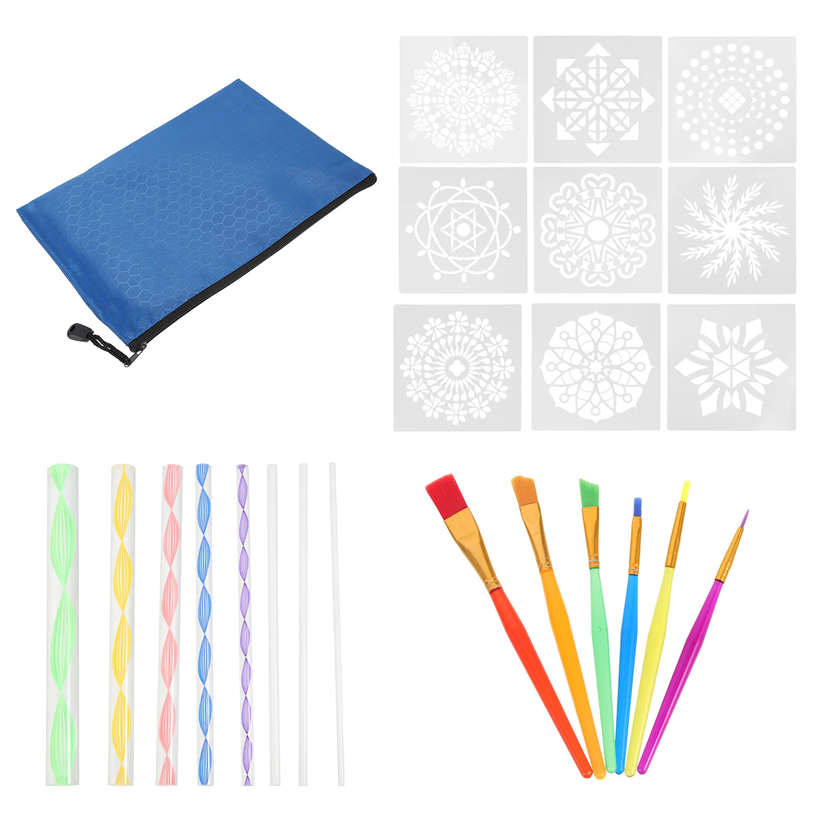

Dotting Painting Tools Kit Stencils Mandalaart Mandalaswall Diy Templates Template Drawing Dot Stencilpremium Compact