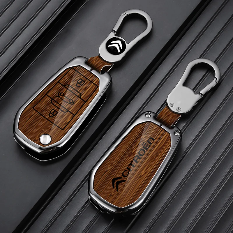 Кожаный автомобильный флип-чехол из цинкового сплава защитный чехол для