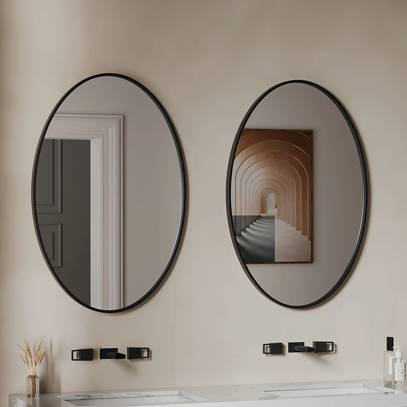 

Nordic Decorative Mirror Wall Tempered Glass Jeweler Large Vanity Full Body Mirror Bathroom Spiegel Home Design Exsuryse