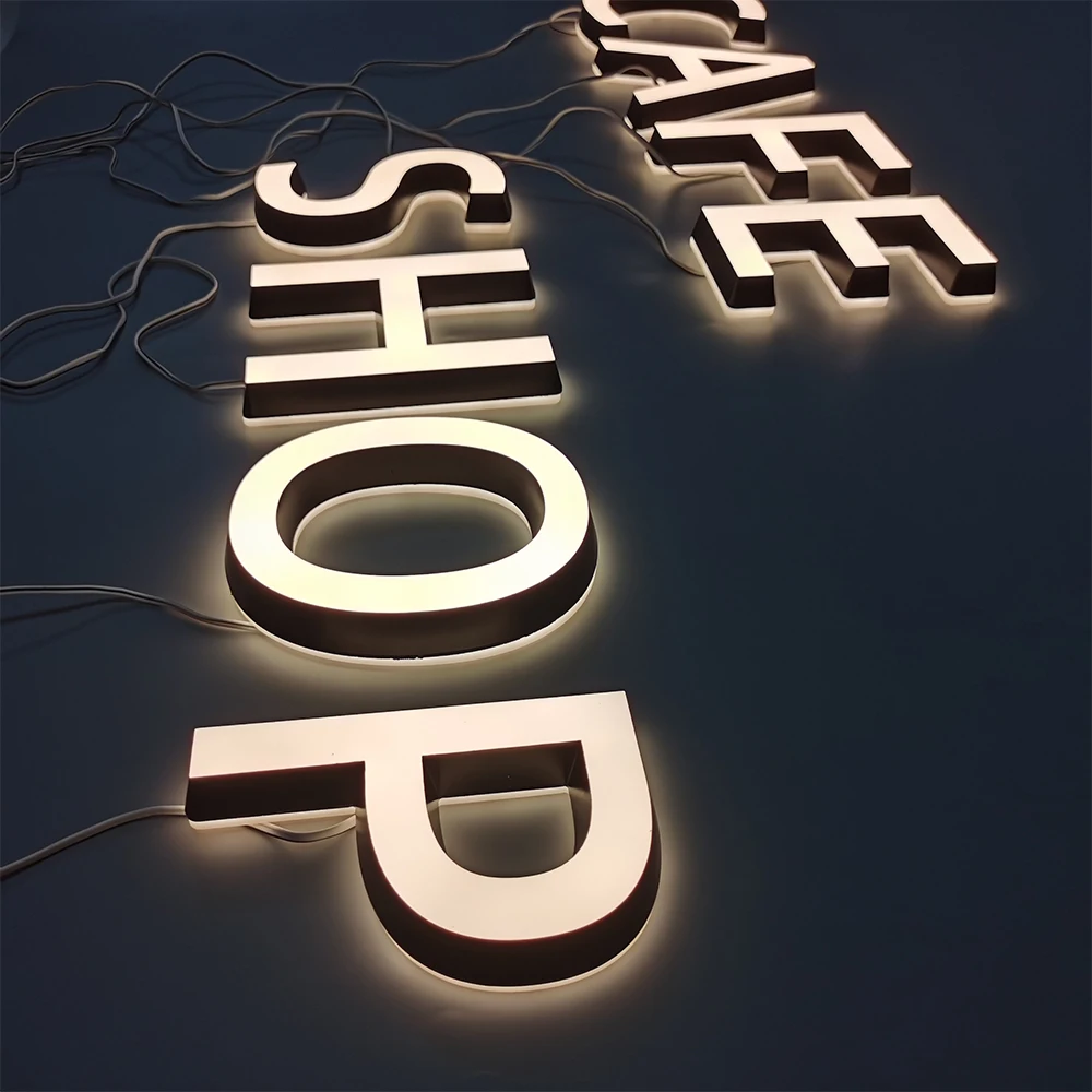 СВЕТОДИОДНЫЕ светящиеся знаки коммерческая осветительная вывеска светодиодные