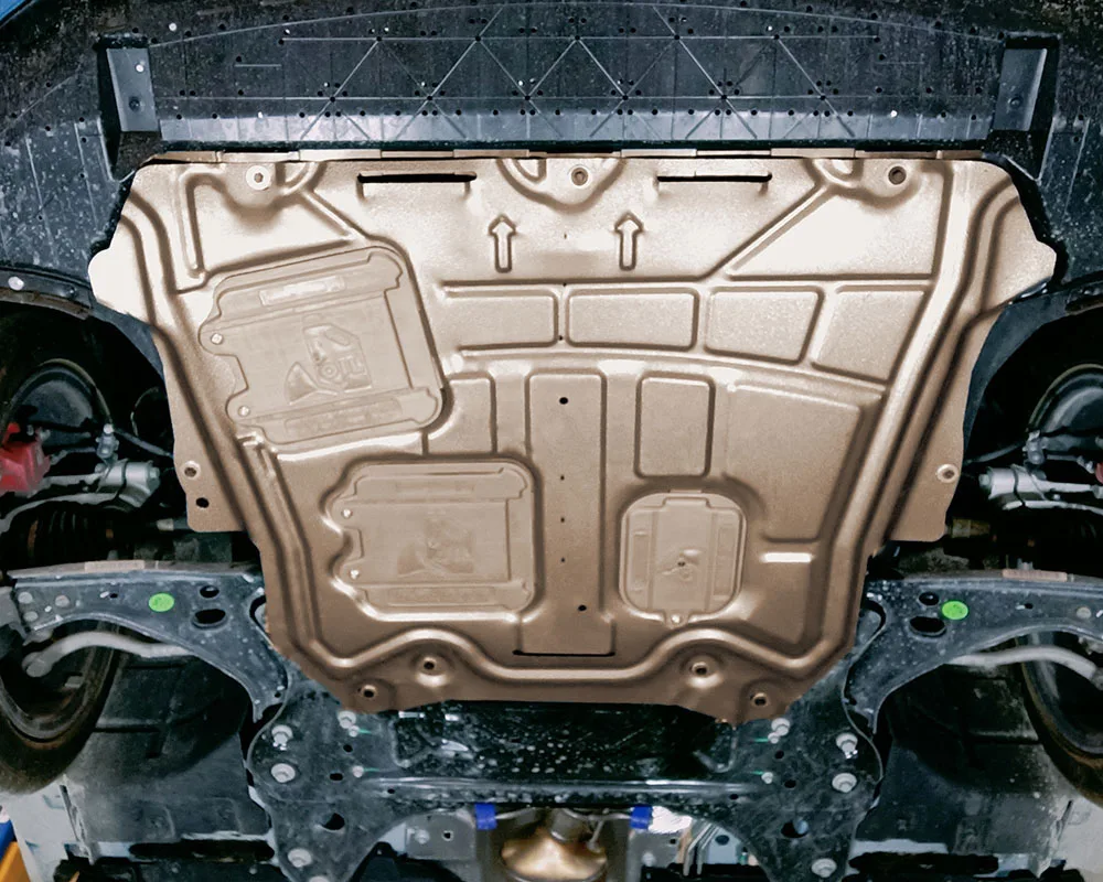 Фото Защита двигателя и брызговики для Geely Preface 2019-2024 1.5T 2.0T №3