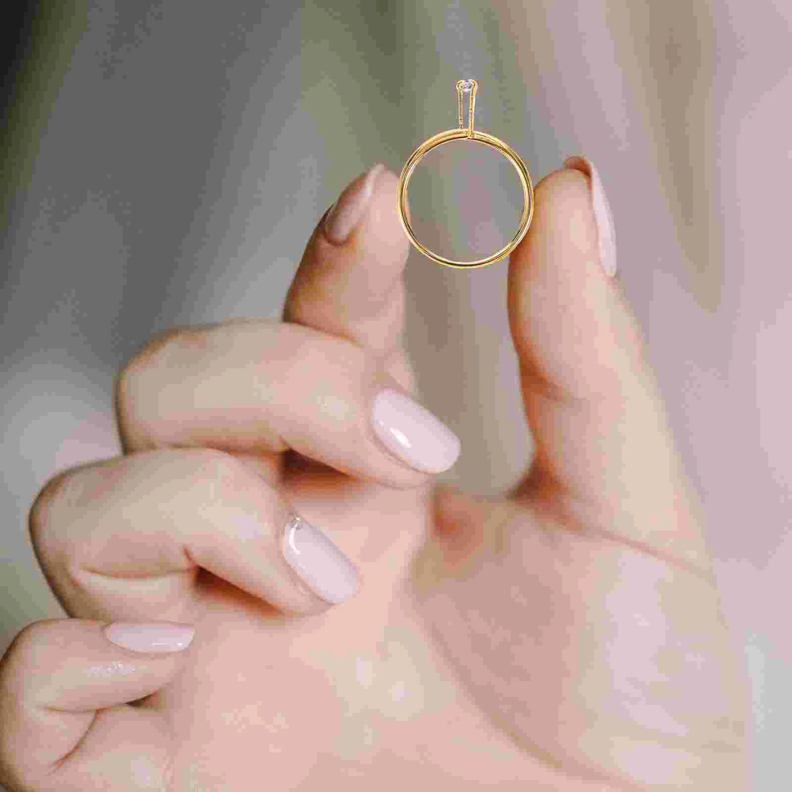 Кольцо из 2 шт. зажим для инструмента сделай сам основание пинцета короткий